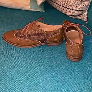 Rutz Cork Saddle Shoes